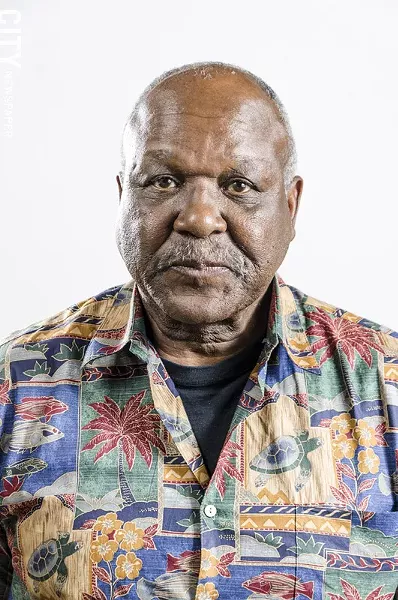Windsor Asamoah-Wade has been teaching at School Without Walls for nearly 30 years. - PHOTO BY MARK CHAMBERLIN