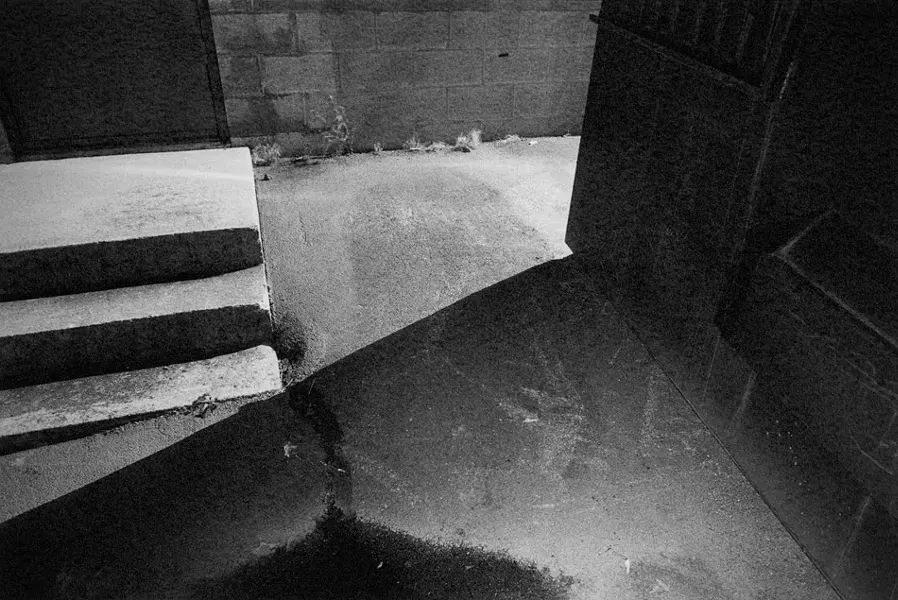 Jonathan Merritt's "Under Safelight no. 12" focuses on the visual white noise of spaces during quieter hours. - PHOTO PROVIDED