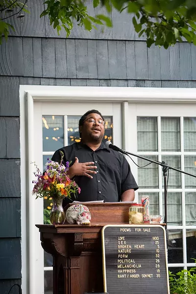 Poetry & Pie Night is exactly what it sounds like: a night of guest poets and a potluck of pies. - FILE PHOTO