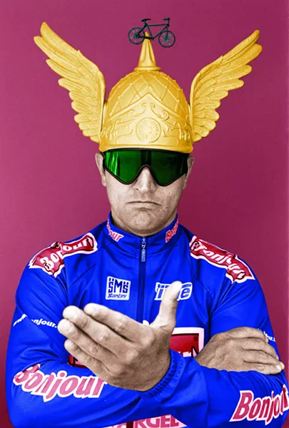 "The Bicycle Men" will be Fringe's late-night Spiegeltent show. - PHOTO PROVIDED