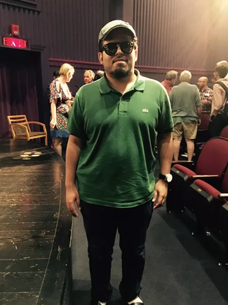 Mohammad Saad lectured at the George Eastman Museum on Tuesday. - PHOTO BY GRACIE PETERS