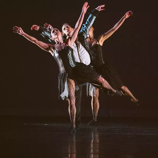 Rochester City Ballet will perform the Bowie-inspired "Under the Moonlight" May 18 through May 20. - PHOTO BY ERICH CAMPING