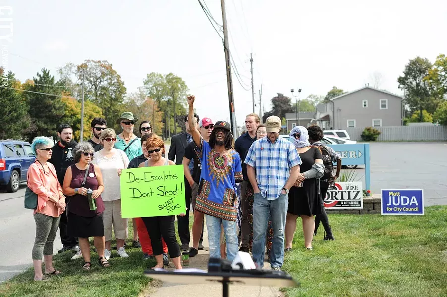Activists urged Rochester police to cancel plans for a controversial training program set for next week. - PHOTO BY JEREMY MOULE