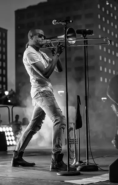 Trombone Shorty - PHOTO BY AARON WINTERS