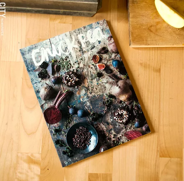 Cara Livermore and her partner Bob Lawton started the vegan quarterly Chickpea Magazine out of their home in 2011. The publication, which is about to release its 25th edition, has grown to have an international readership. - PHOTO BY RYAN WILLIAMSON