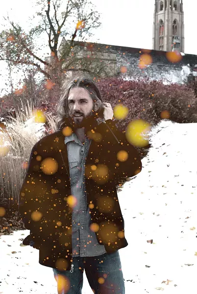 Ben Proctor of The Crooked North. The band's new song, "Sing Noel," is about addiction contrasted by the joy of singing Christmas music. The song will be out in 2018. - PHOTO BY JACOB WALSH