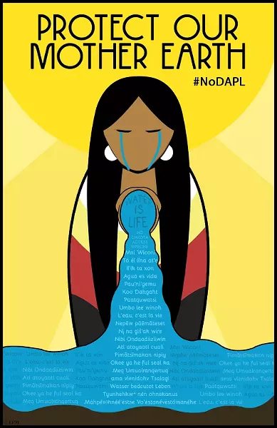 Artwork by Erica Pretty Eagle Moore. - PROVIDED PHOTO