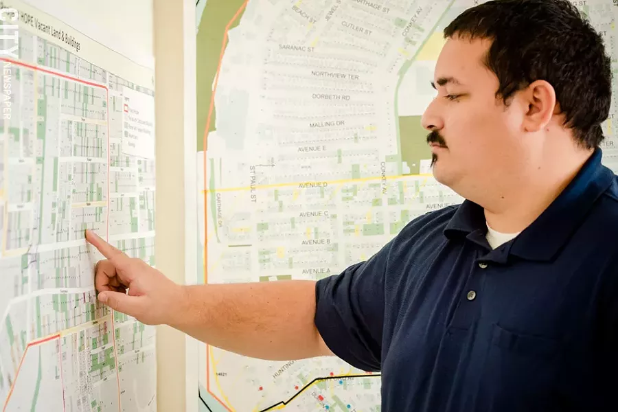 Miguel Melendez is helping create a vibrant, healthy northeast city neighborhood. - PHOTO BY JOSH SAUNDERS
