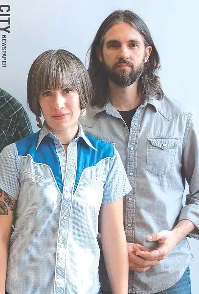 Rita and Ben Proctor of The Crooked North - PHOTO BY JACOB WALSH