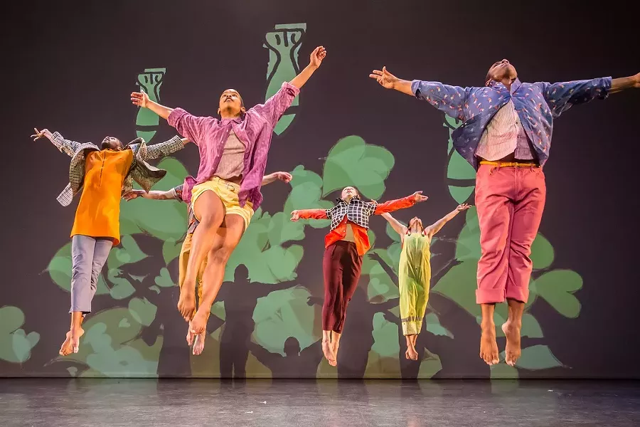 David Dorfman Dance will perform "Aroundtown" Thursday, February 21, 2019. - PHOTO PROVIDED