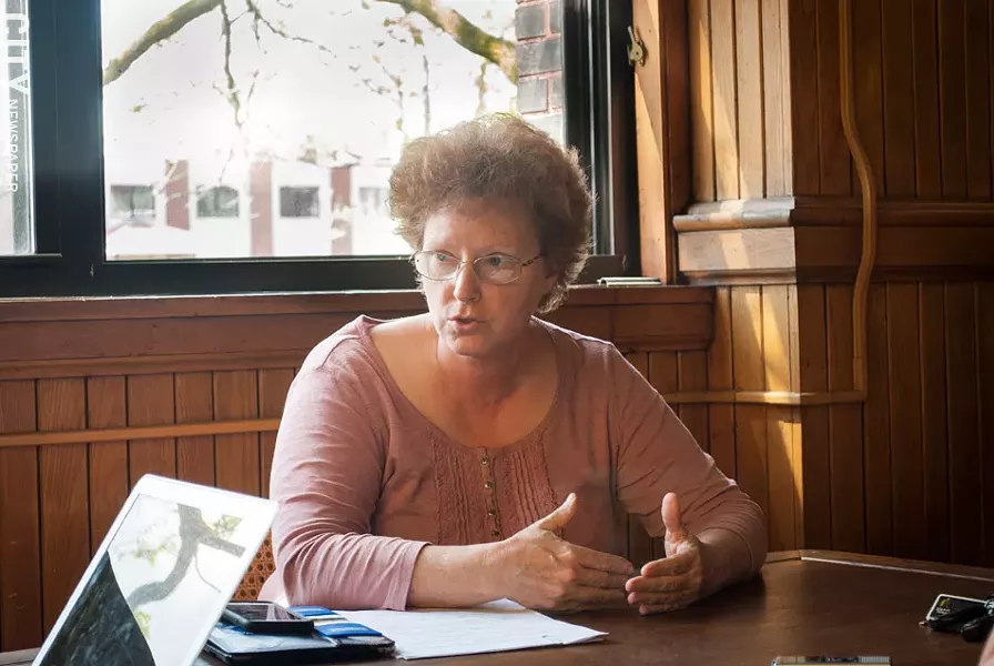 School board vice president Willa Powell: The district suffers from "the soft bigotry of low expectations." - PHOTO BY RYAN WILLIAMSON
