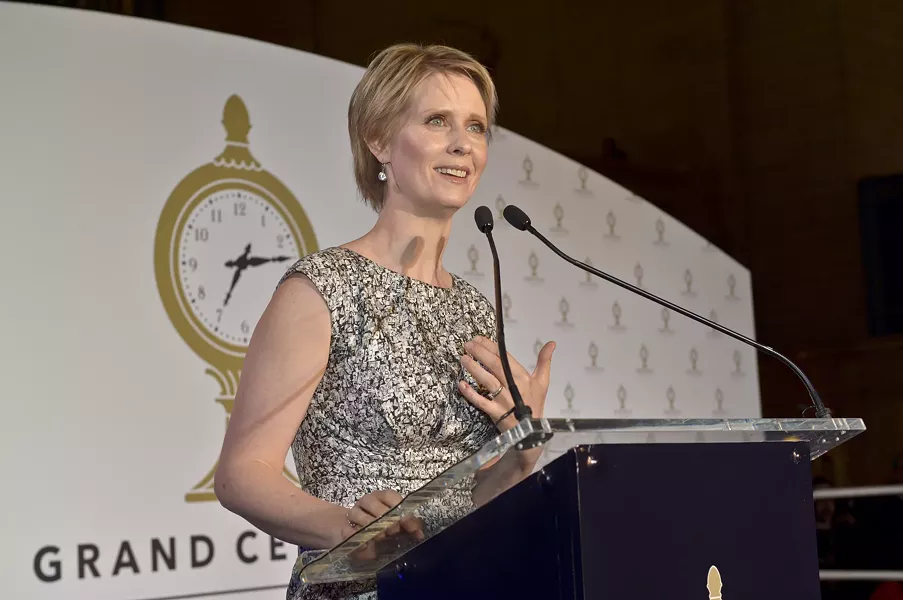 Actor and activist Cynthia Nixon - METROPOLITAN TRANSPORTATION AUTHORITY OF THE STATE OF NEW YORK