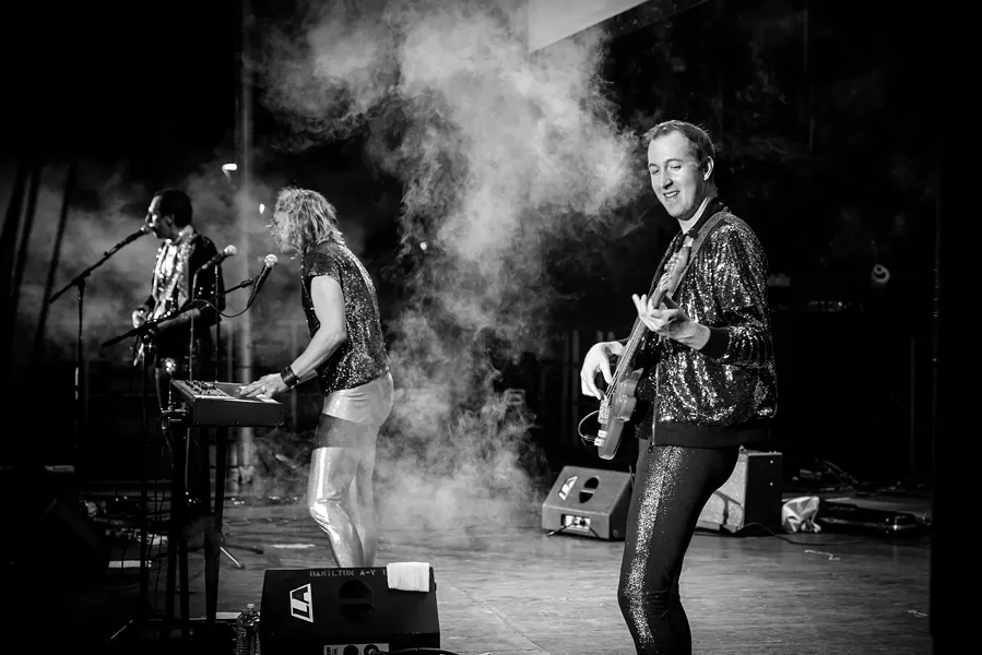 Massaoke at Parcel 5 on Friday, September 14. - PHOTO BY JOSH SAUNDERS