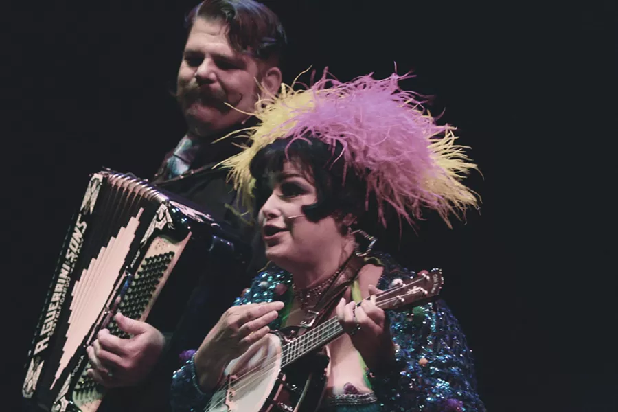 Cleveland-based duo Pinch and Squeal return to Rochester Fringe this year. - PHOTO BY FRANK DE BLASE