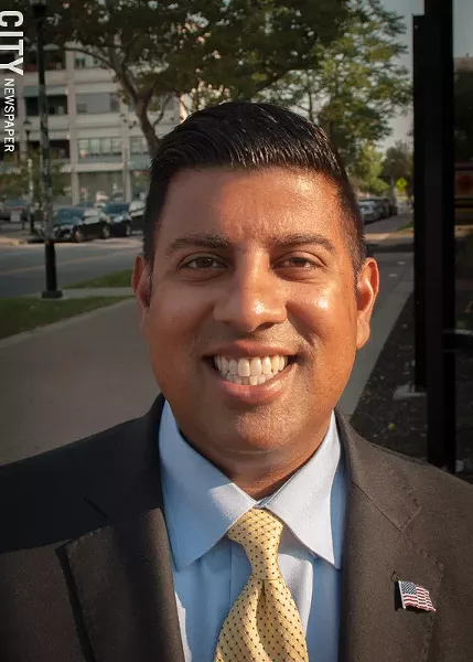 Democrat Jeremy Cooney is challenging sitting Republican Joe Robach for the 56th District seat in the State Senate. - PHOTO BY RYAN WILLIAMSON