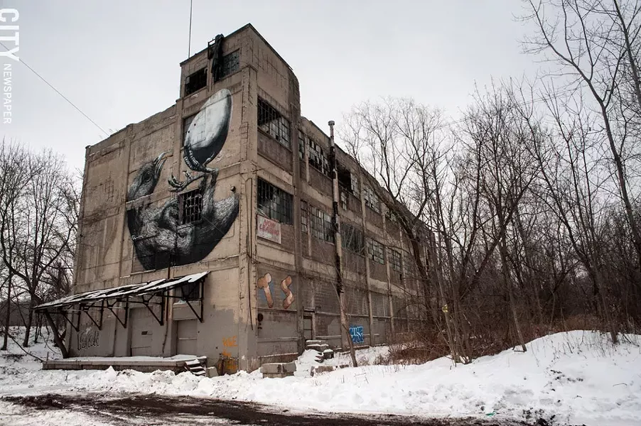 The Vacuum Oil site on Flint Street in southwest Rochester. - FILE PHOTO