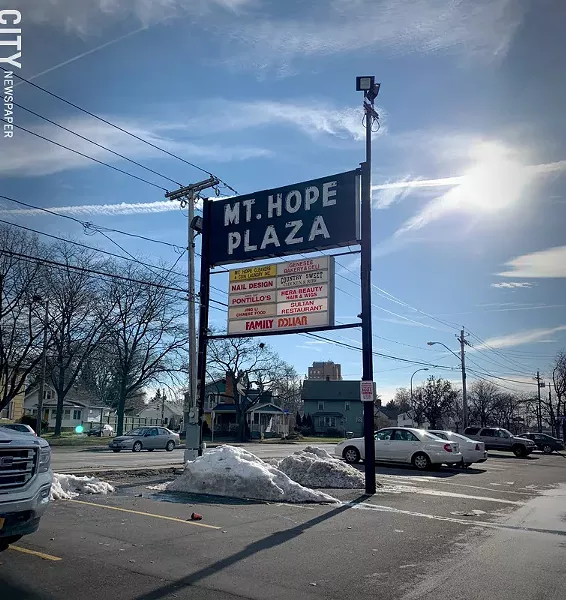 Mount Hope Plaza - PHOTO BY RYAN WILLIAMSON