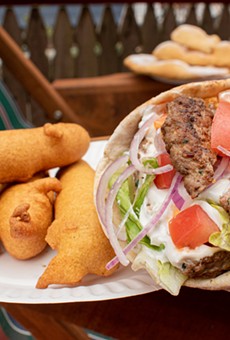 Recreate some of your festival food faves at home — it's easier than you think! Try your hand at corn dogs, gyro pitas, and even fried dough.