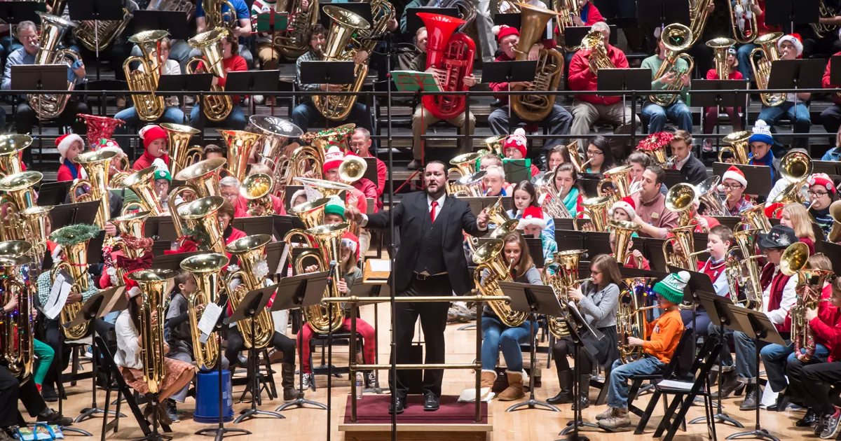 Charlotte Tuba Christmas 2022 How Rochester Tuba Christmas Became A Low-Brass Holiday Highlight | Culture | City News. Arts. Life.