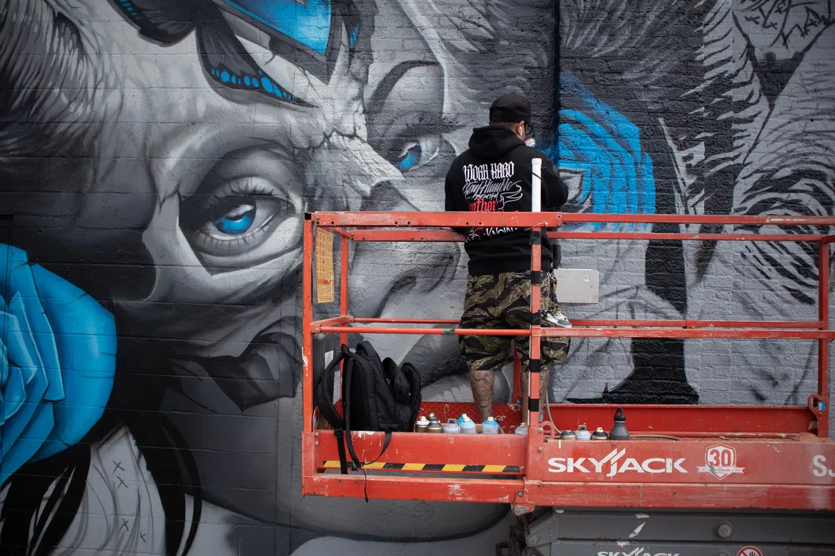 Take A Post Feast Street Art Stroll Art City News Arts Life