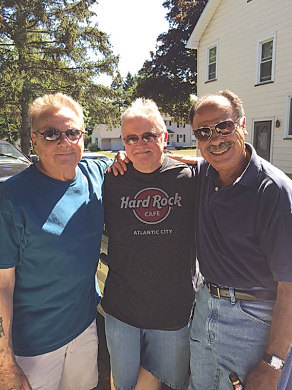 Three of the remaining Rustix members today: (from left to right) Chuck Brucato, Vinnie Strenk, and David Colon. - PROVIDED PHOTO