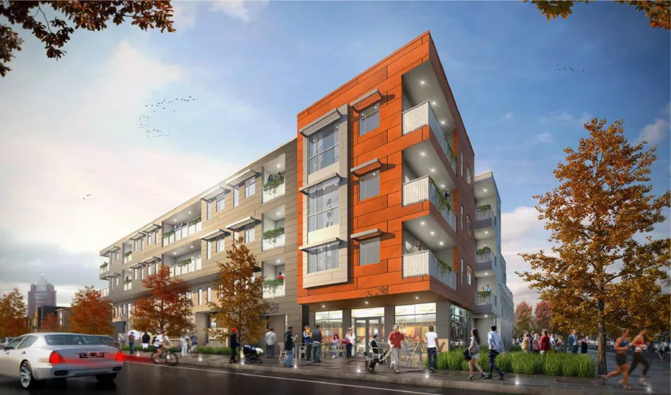 Home Properties plans affordable housing units on part of the former Inner Loop land. - PROVIDED IMAGE