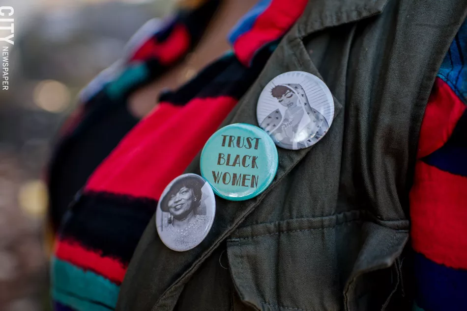 Kristen Walker: Filling “the void of safe spaces” for black women. - PHOTO BY JOSH SAUNDERS