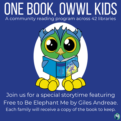One Book, OWWL Kids: Craft & Storytime