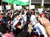 Protest in Rochester gathers in support of Palestine