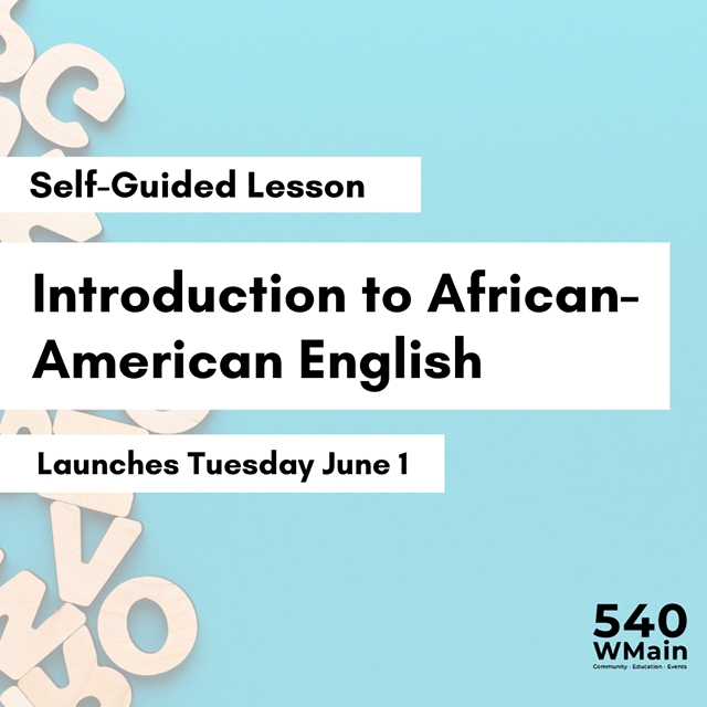 Introduction to African American English - Vimarsana News