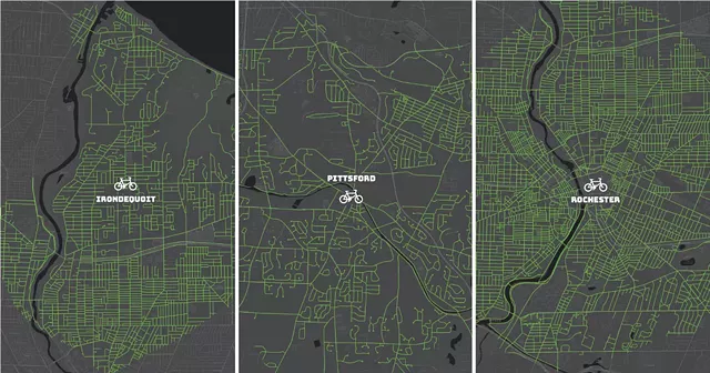 Bike trips around Rochester in 20 minutes. Oh, the places you’ll go. | News
