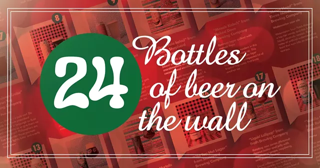 24 bottles of beer on the wall: a holiday calendar of New York brews - Vimarsana News