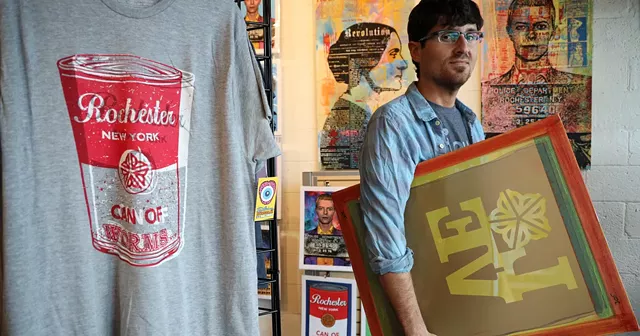 Rochester street art darling Dellarious sets up shop at the Public Market | Art