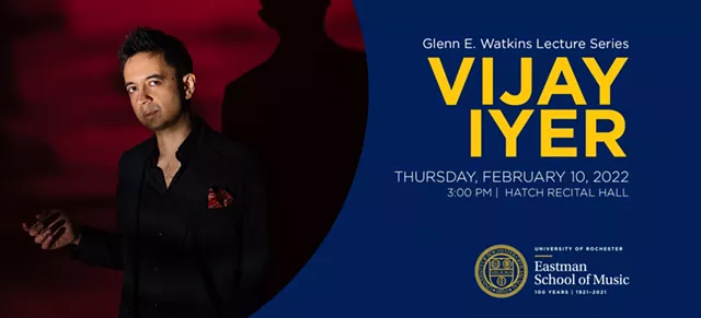Glenn Watkins Residency: Vijay Iyer, guest - Vimarsana News