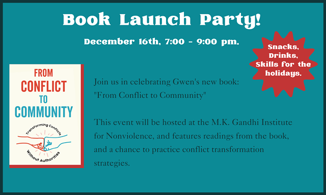 From Conflict to Community: A Book Launch Party! - Vimarsana News