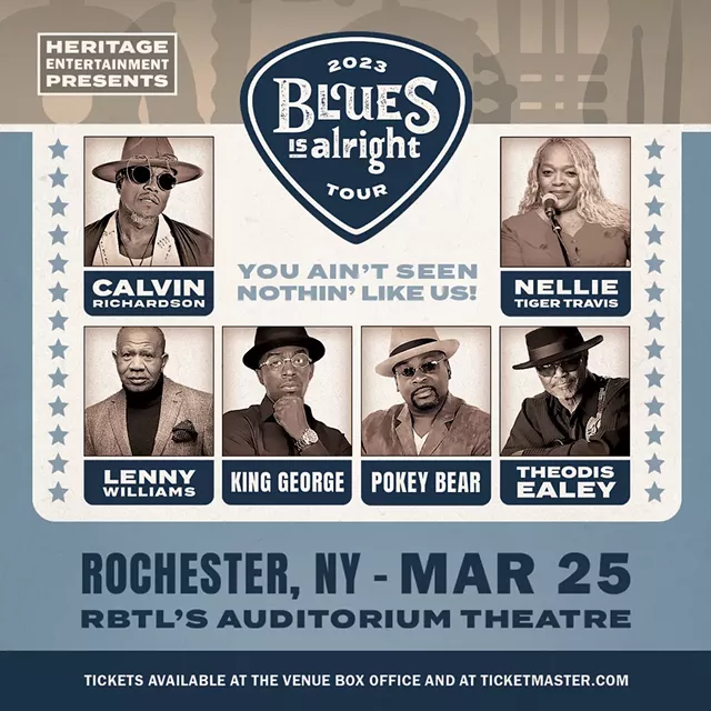 Blues is Alright Tour Auditorium Theatre Blues CITY News. Arts. Life.