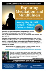 Meditation and Mindfulness - Uploaded by Renee Kendrot