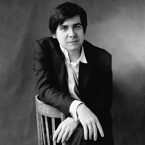 Vadym Kholodenko performed with the Rochester Philharmonic Orchestra Thursday evening. He will return for a performance on Saturday, November 15 - PHOTO COURTESY VAN CLIBURN