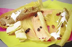 A selection of lard-free dessert “Tamahlis”: First Kiss, Pink Treat, and Sleepy Hollow.