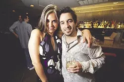 Erika Bomo and Luis Reginaldo Garcia-Perez strike a pose at The Gatsby.