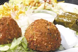 Falafel so good it gets two paragraphs and descriptions such as “ideal” and “perfectly fried.”