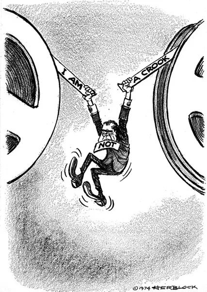 COURTESY IMAGE: NIXON BY HERBLOCK