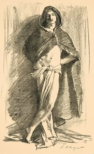 John Singer Sargent, Study of a Young Man (Standing) - IMAGE: COLLECTION OF THE MCNAY ART MUSEUM, GIFT OF THE FRIENDS OF THE MCNAY