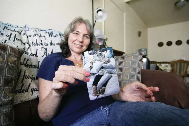 Joy Powers woke from a horrific car wreck to find she'd been appointed a guardian and stripped of her rights. Months later, court-appointed fees drained her life savings - PHOTOS BY MICHAEL BARAJAS