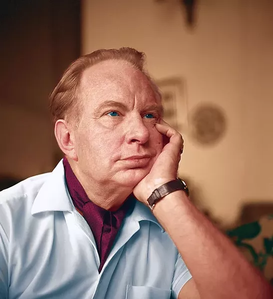 Messiah or con man? L. Ron Hubbard after seeing the dentist. - COURTESY PHOTO