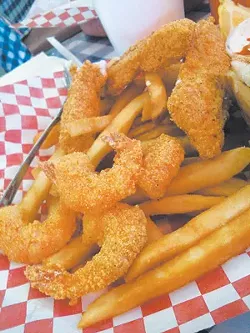The best fried shrimp in town
