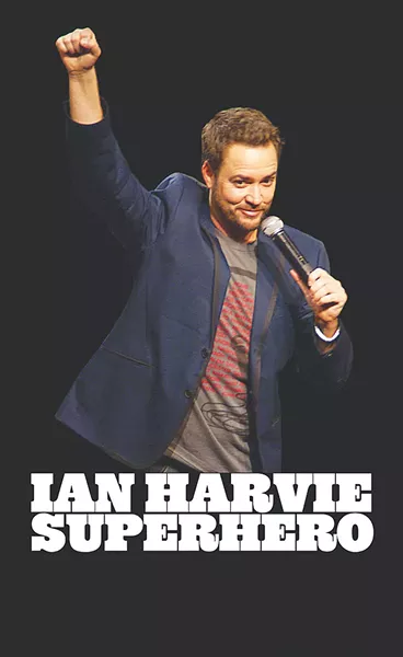 Transgender comedian Ian Harvey, the subject of the doc Superhero (9:15 Monday) - COURTESY PHOTO