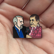 This Gregg Popovich and Craig Sager Lapel Pin Supports Leukemia Research and NBA Sideline Reporting