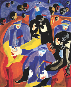 "The Rebels" - JACOB LAWRENCE