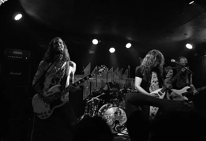 Haunt's guitar work evokes the sounds of early '80s British metal. - VIA HAUNT'S FACEBOOK PAGE